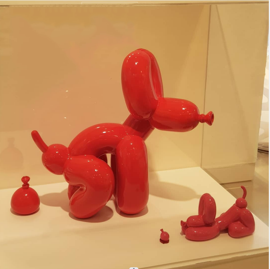 杰夫昆斯jeffkoons便便气球狗狗治愈摆件雕塑北欧摆件