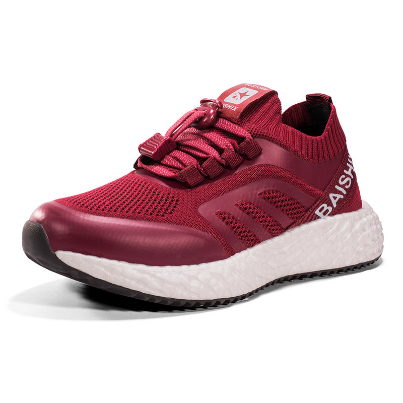 百事祥正品休闲舒适透气女款夏季网面男款爆米花单鞋