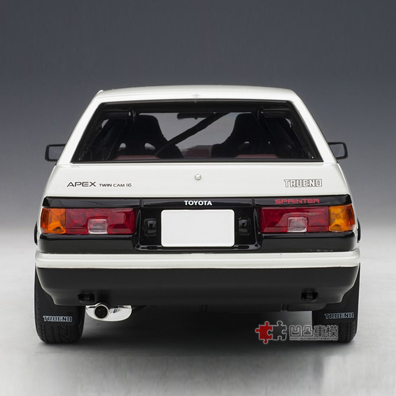 奥拓原厂丰田ae86最终版本头文字仿真汽车模型火车