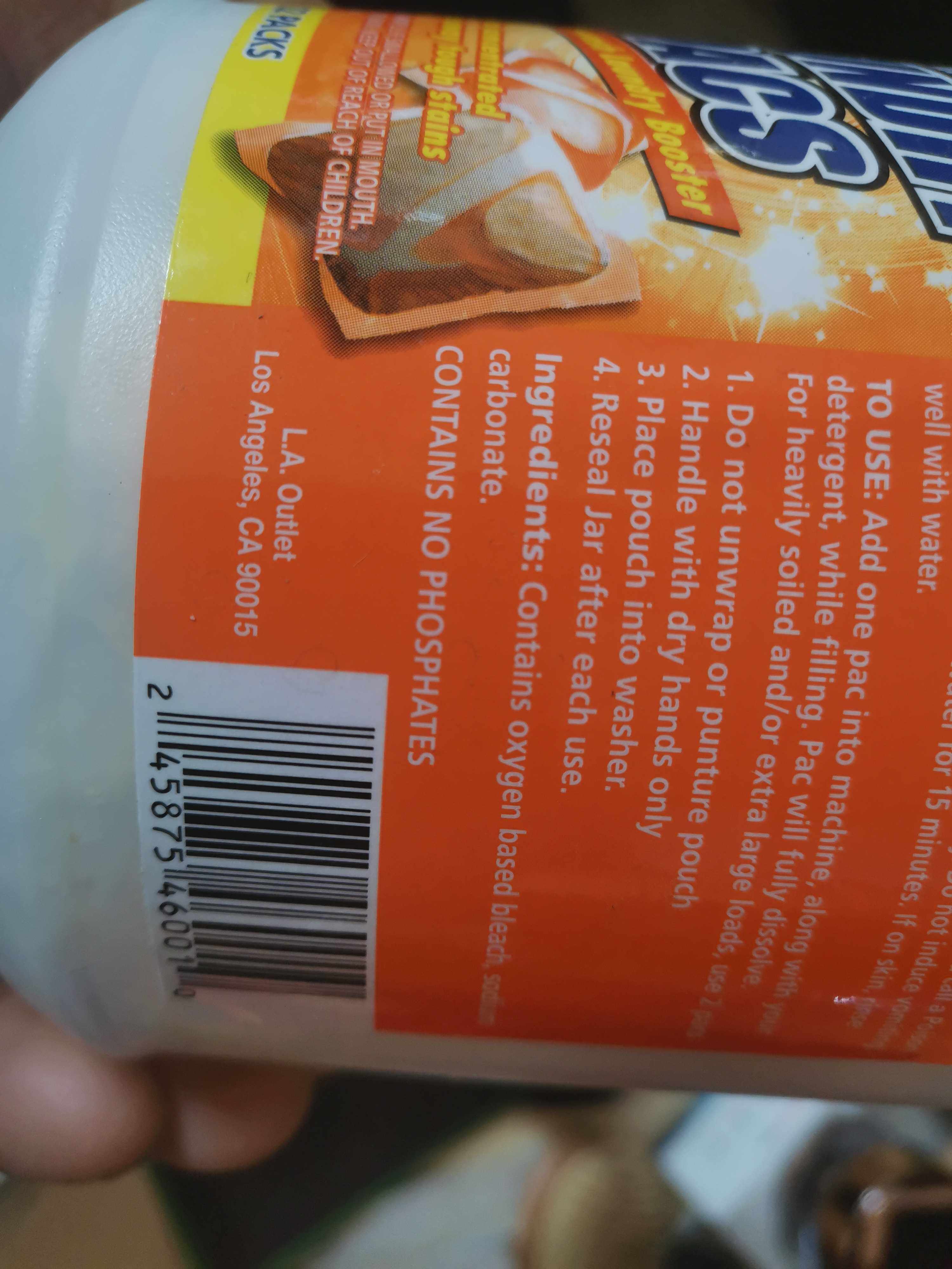 新到美国原装进口无磷洗衣粉洗衣粉