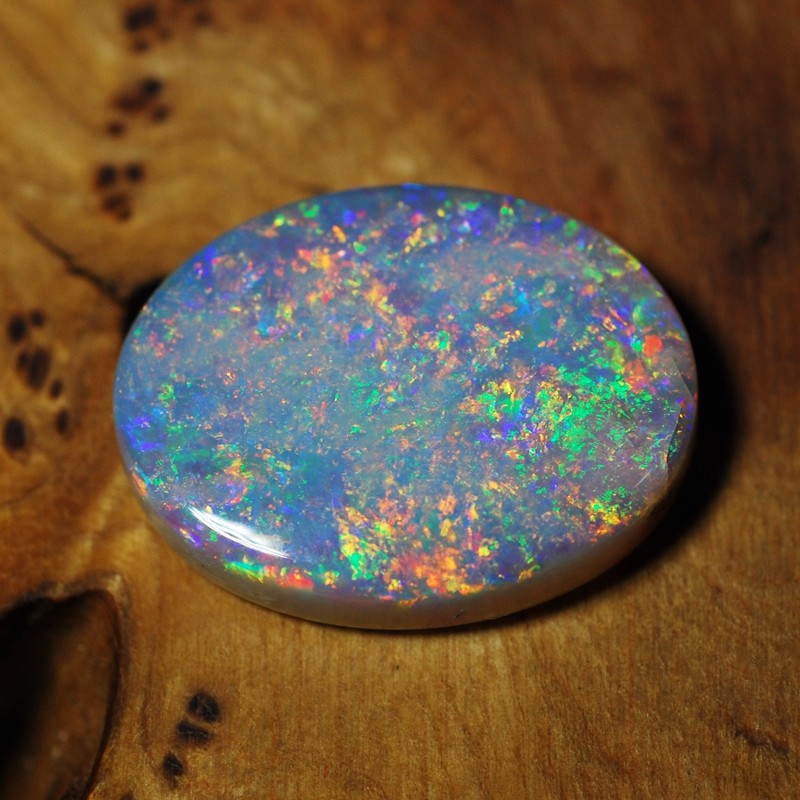 宝石欧珀澳大利亚天然澳洲5.65ct欧泊裸石戒面戒指珠宝奇石