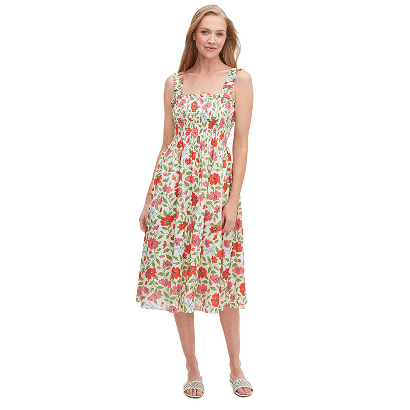 katespade凯特丝蓓2021夏季新款草莓连衣连衣裙连衣裙