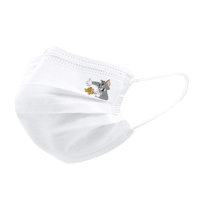 猫和老鼠卡通动漫一次性口罩大人夏时尚时尚可爱创意个性口罩