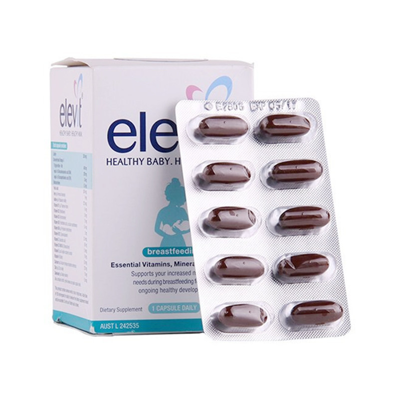 澳洲elevit拜耳爱乐维哺乳期产后母乳复合维生素dha孕产妇维生素