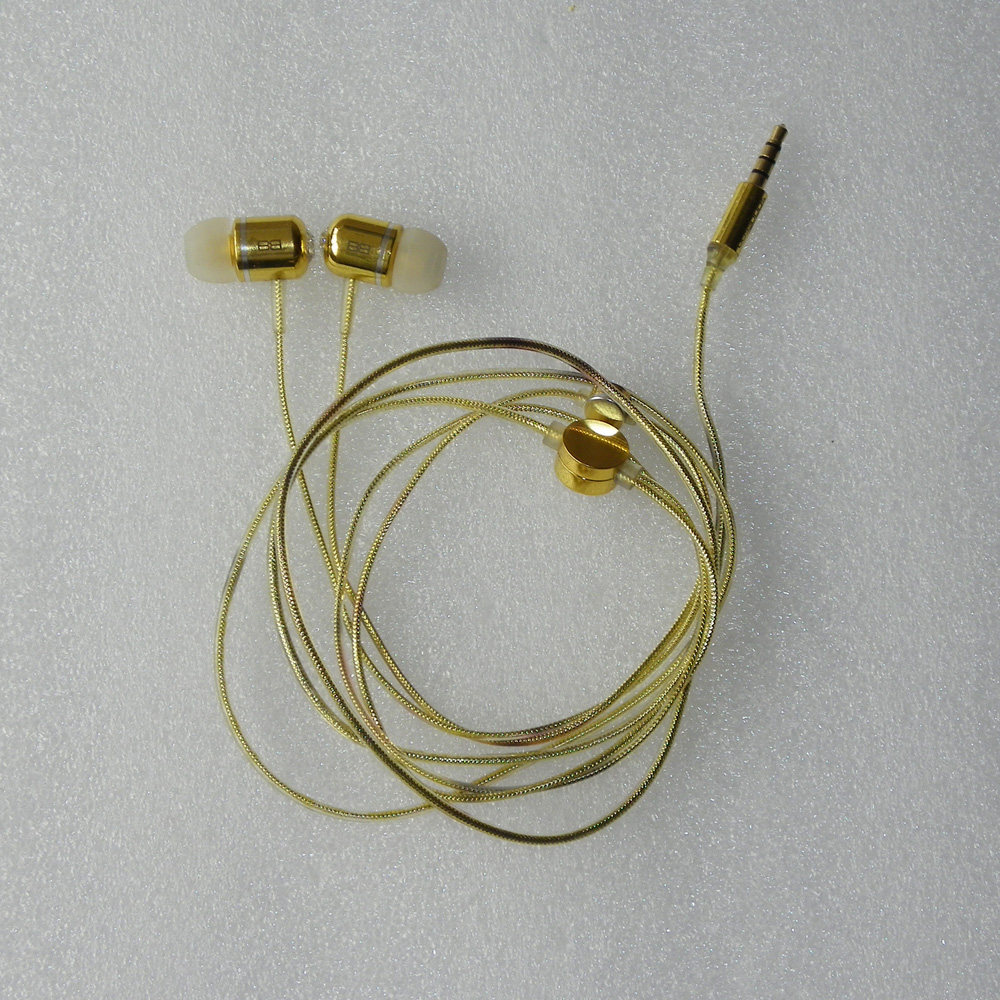 bassbuds施华洛世奇镀金入耳水晶耳机英国品牌正品耳机