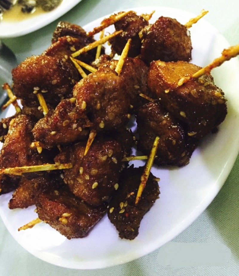 北京回民清真牛羊肉牙签500g牛街洪记小吃排队传统中式糕点