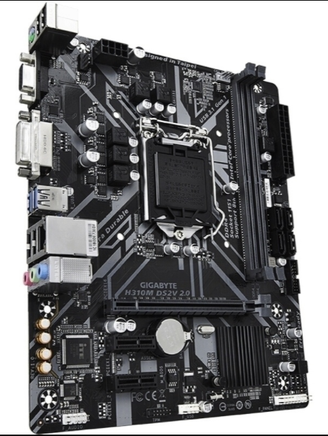 库存全新gigabyte技嘉h310mds2v台式机1151电脑主板主板