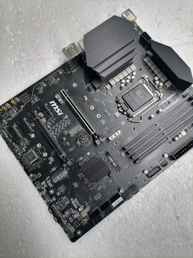 一年msi微星z490s011200针ddr4电竞主板支持i710700主板