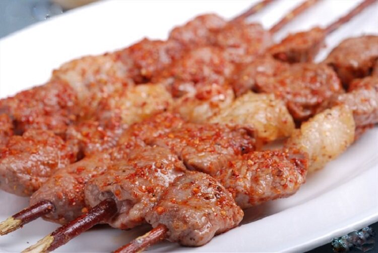 包邮顺丰电制冷新疆红柳烤羊肉串一斤瘦不油清餐现宰做真空鲜嫩养