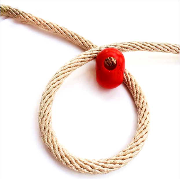 爬网连接夹紧紧扣攀爬爬绳8字绳扣绳子塑料感统训练器材