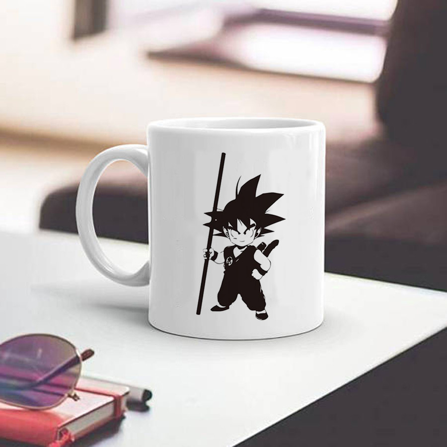 新款动漫动漫龙龙珠悟空可爱陶瓷马克朋友礼物动漫水杯