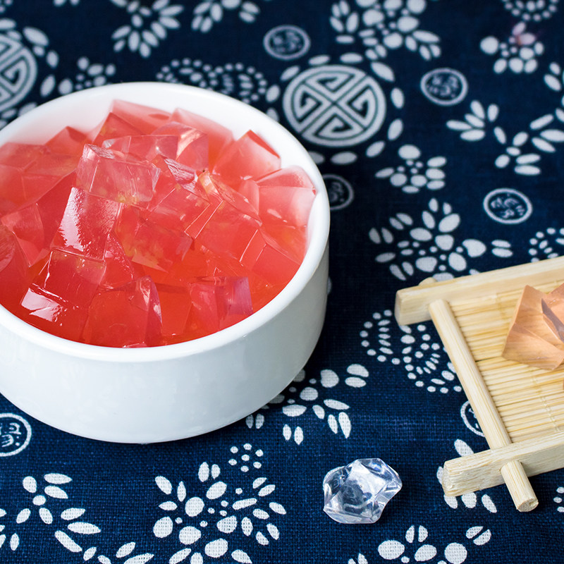 大拇指杰珍万物冻粉原味透明寒天晶球布丁粉爱果冻