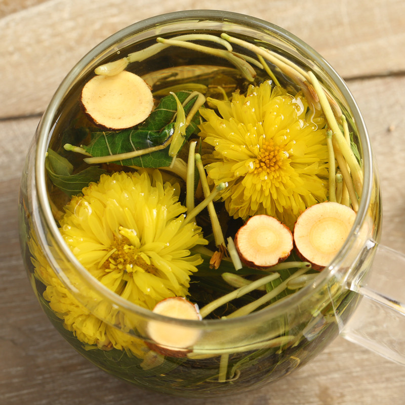 清热去火降火清火茶菊花金银花凉茶包解毒上火养颜下火排毒花茶叶