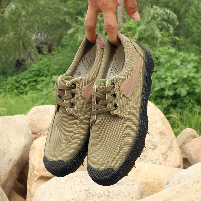 3539春夏季耐磨防滑作训工作鞋男低透气解放鞋军鞋布鞋