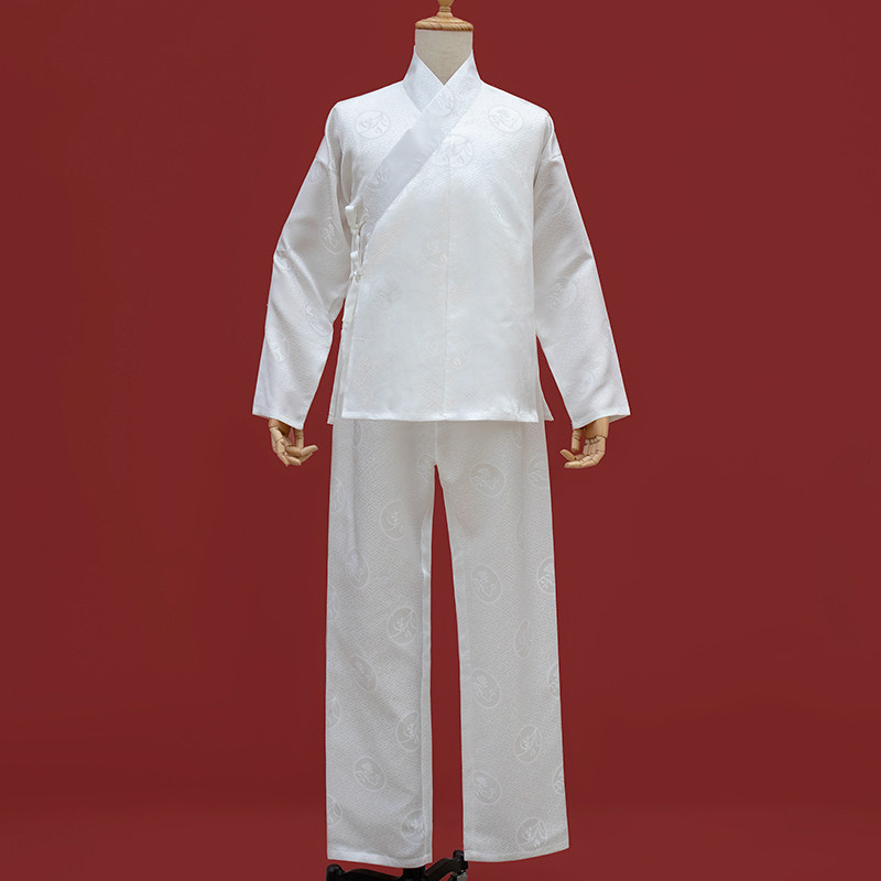 砚滨中衣中裤蕾丝衬裙日常汉服男女同款内春秋民族服装