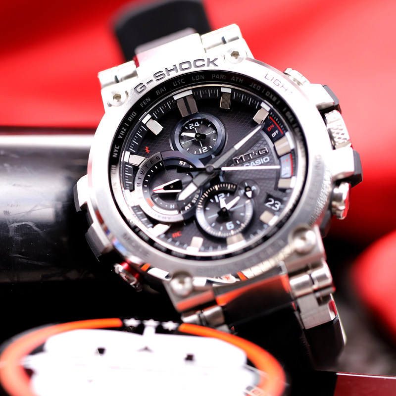 卡西欧gshock35周年限定太阳能动能电波蓝牙运动手表日韩腕表