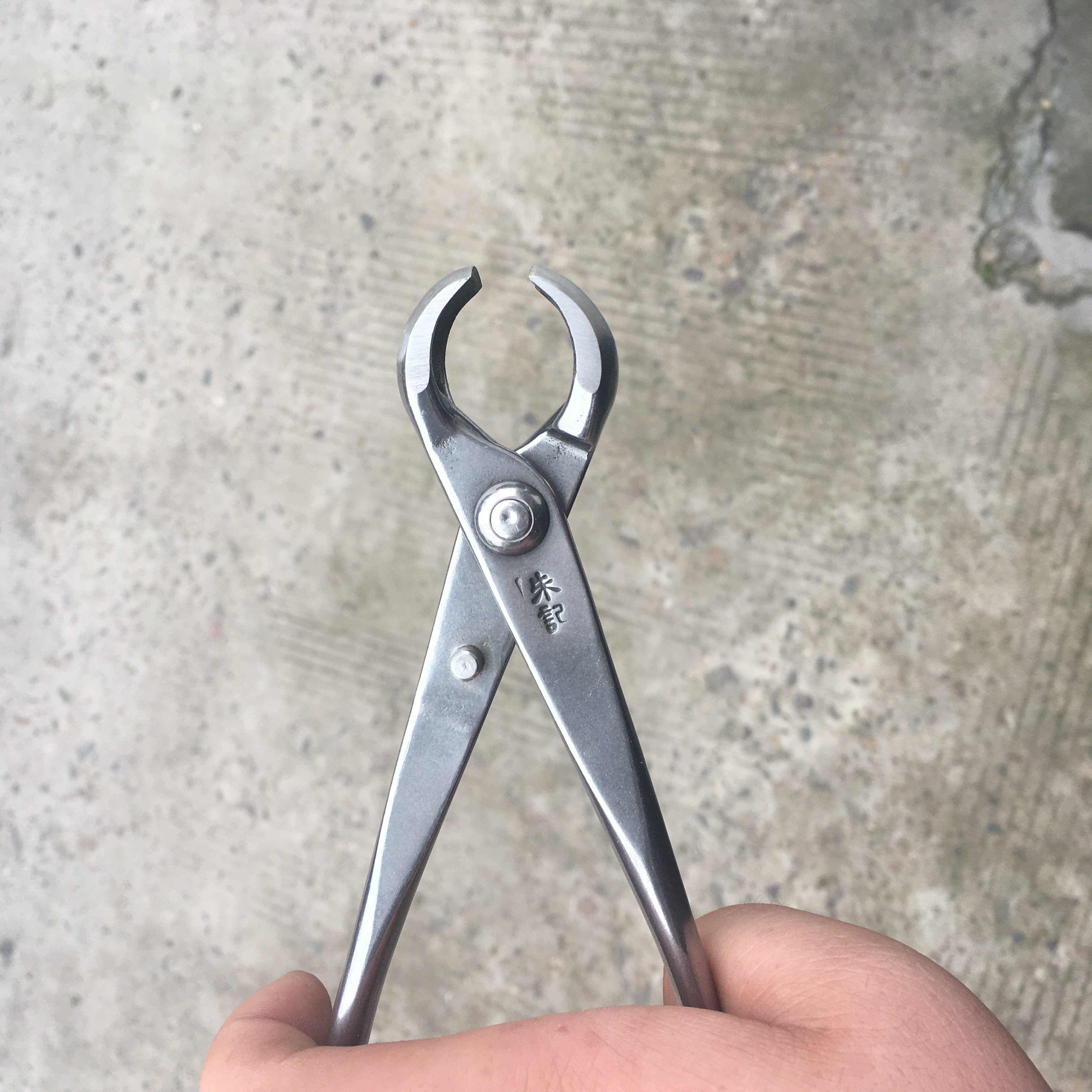 朱记不锈钢球节剪球形剪树瘤树节钳专业盆景工具制作养护盆栽工具