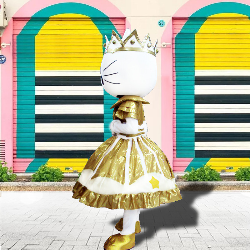 hellokitty卡通卡通人人偶服装kt猫人公仔舞台cosplay配件