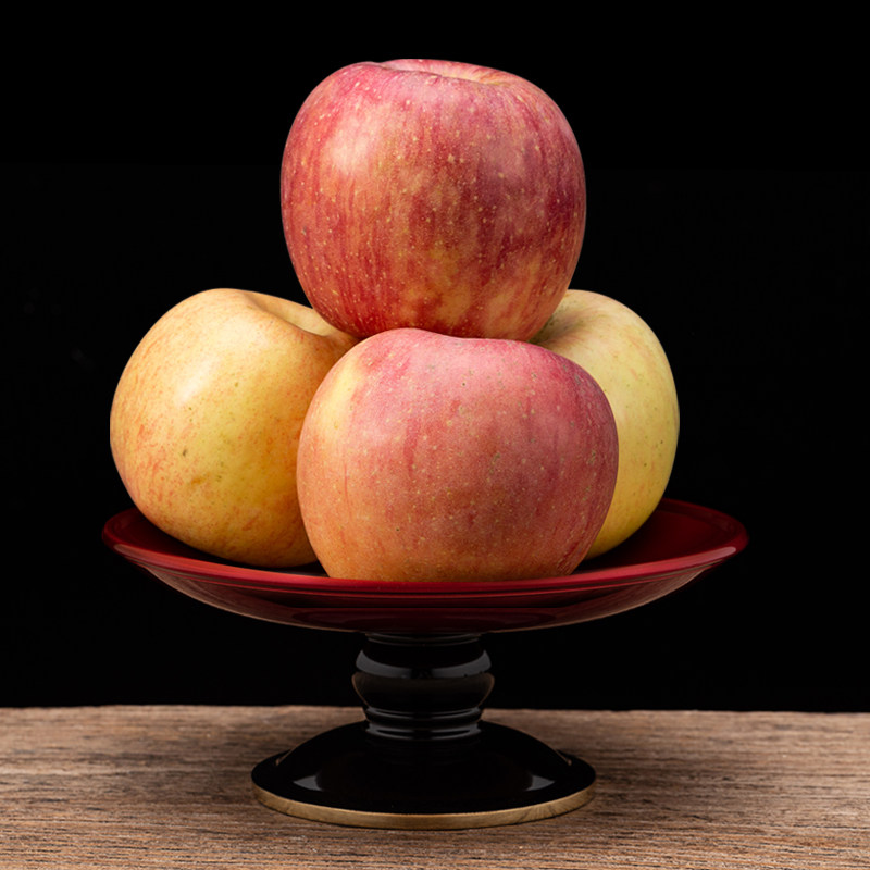 果盘紫运阁纯铜供盘水果供佛家用佛堂供奉财神爷果盘