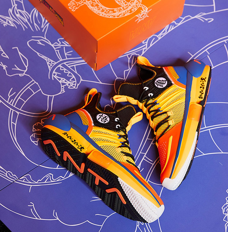 安踏龙珠联名悟空超级赛亚人情情人节篮球球鞋篮球鞋