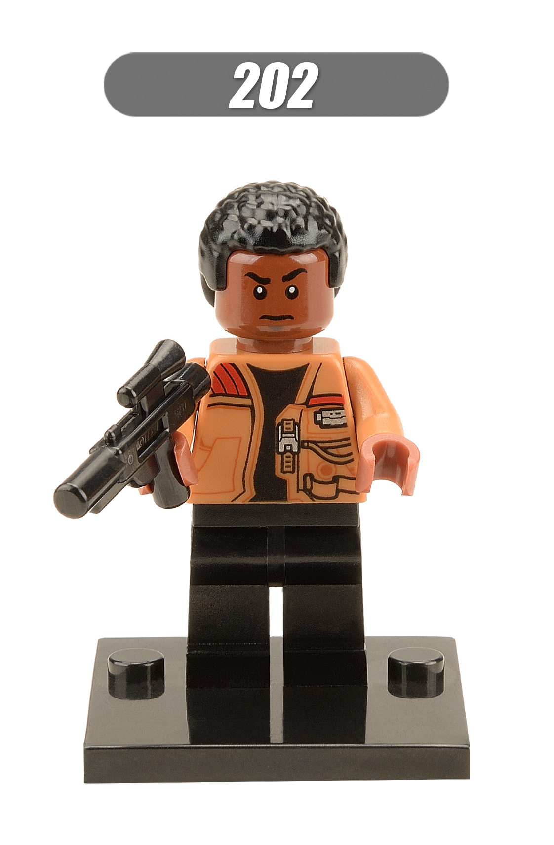 欣宏x0104星球大战系列人仔x195-202索罗楚巴卡蕾伊原力塑料积木