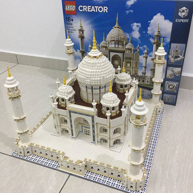 积木乐高创意百变高手系列10256泰姬男孩女孩拼插建构