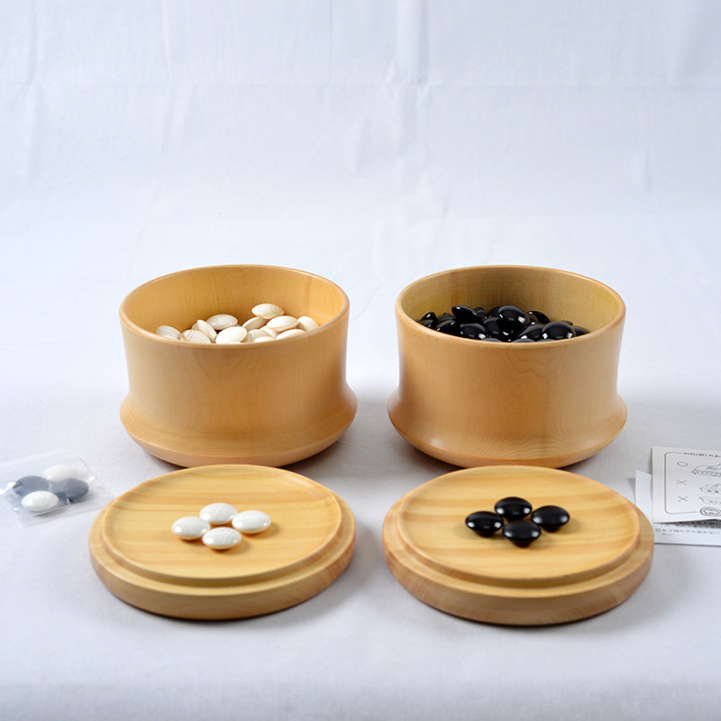 棋子围棋雪印35号蛤碁石日本那智黑石特制传统围棋