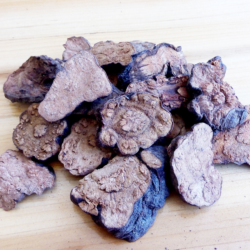 【2斤装】贵州野生黑何首乌新鲜生黑发正品生发活合和荷乌发固发