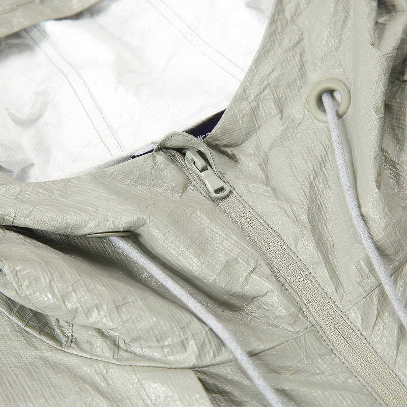 【商场同款】播 春装新款休闲外套杜邦纸时尚连帽风衣女bdl3f374