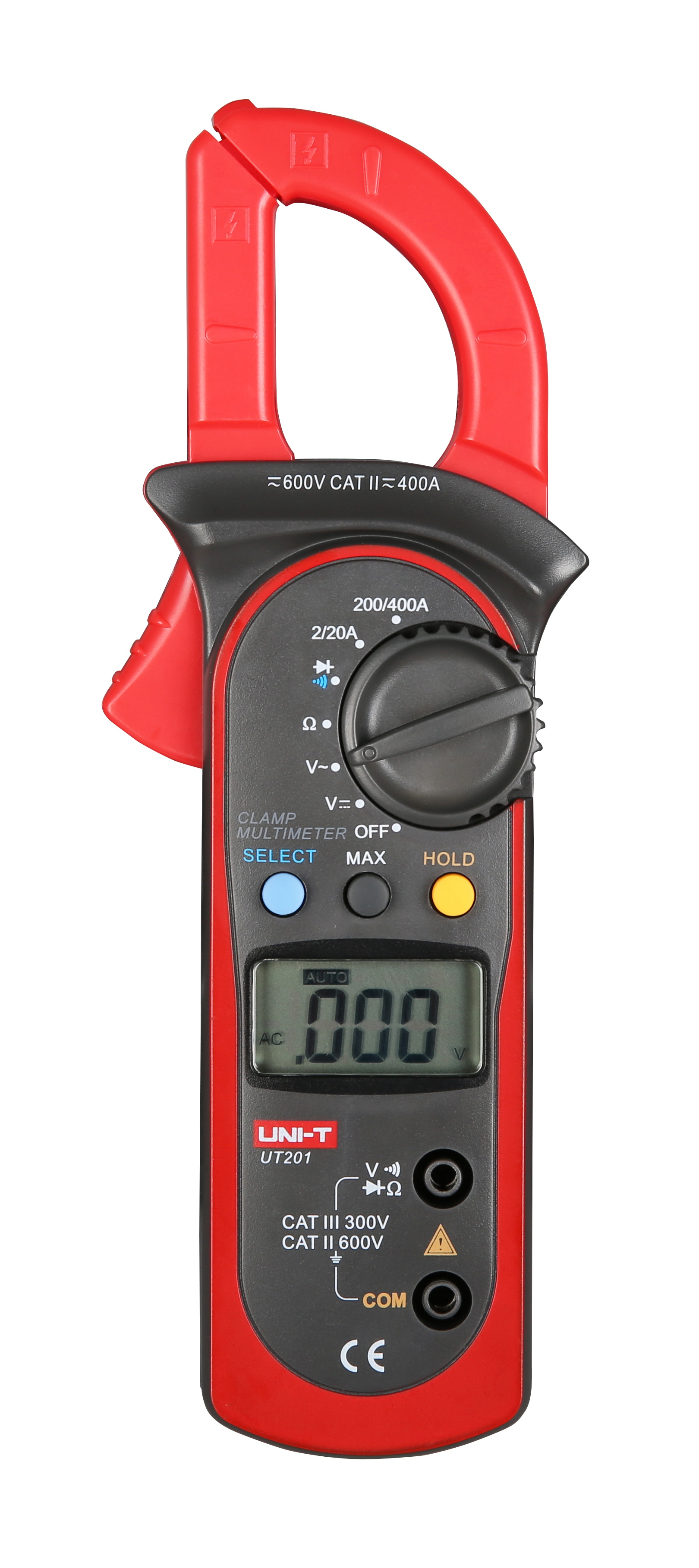 利德钳形电流表维修电工高精度数字万用表ut201万用表