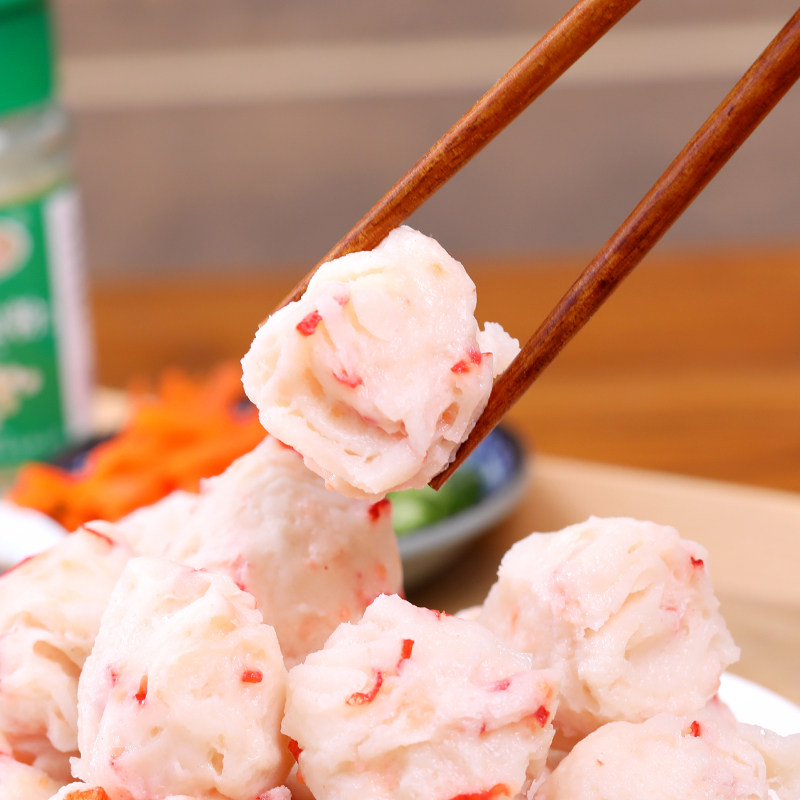 福州仿龙虾球豆捞食材深海鱼虾肉火锅食材2份包顺丰400克