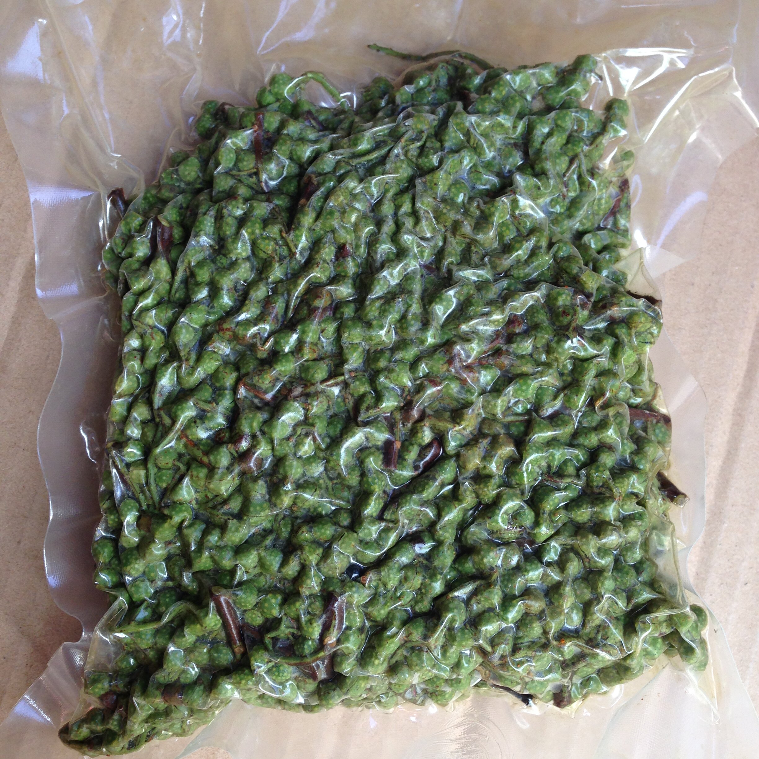 九叶青江津保鲜花椒350g包邮特麻新鲜藤椒鲜麻椒四川青花椒鲜花椒