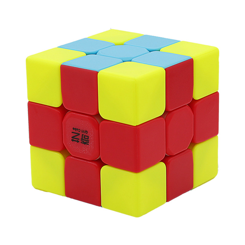 魔方奇艺薯条凹凸三明治汉堡十字磨砂幼儿园培训魔方