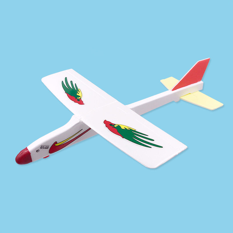 广利飞龙弹射飞机黄鹂手掷航模滑翔机科普全国电动