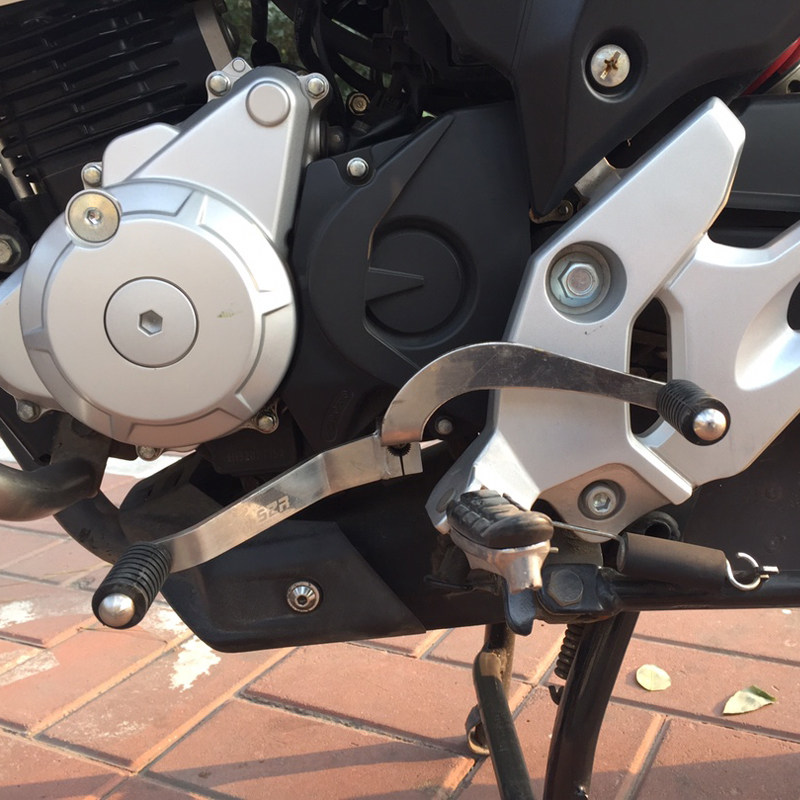 适用摩托车战鹰cbf190x变档杆换挡杆cbf190x改装前后踩换挡杆