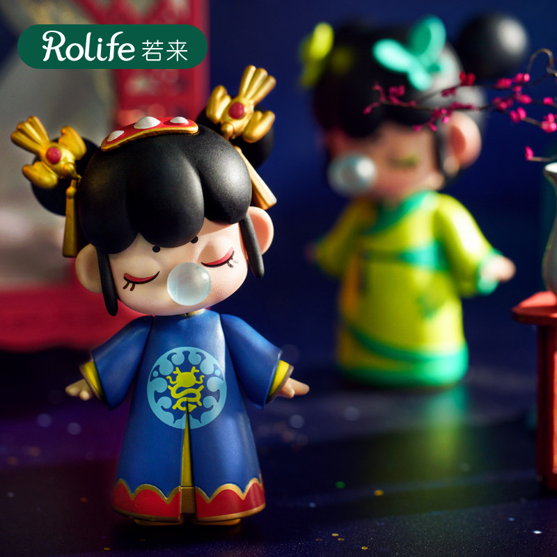 rolife若来nanci囡茜今夕何夕古风女孩盲盒富察手办潮玩盲盒
