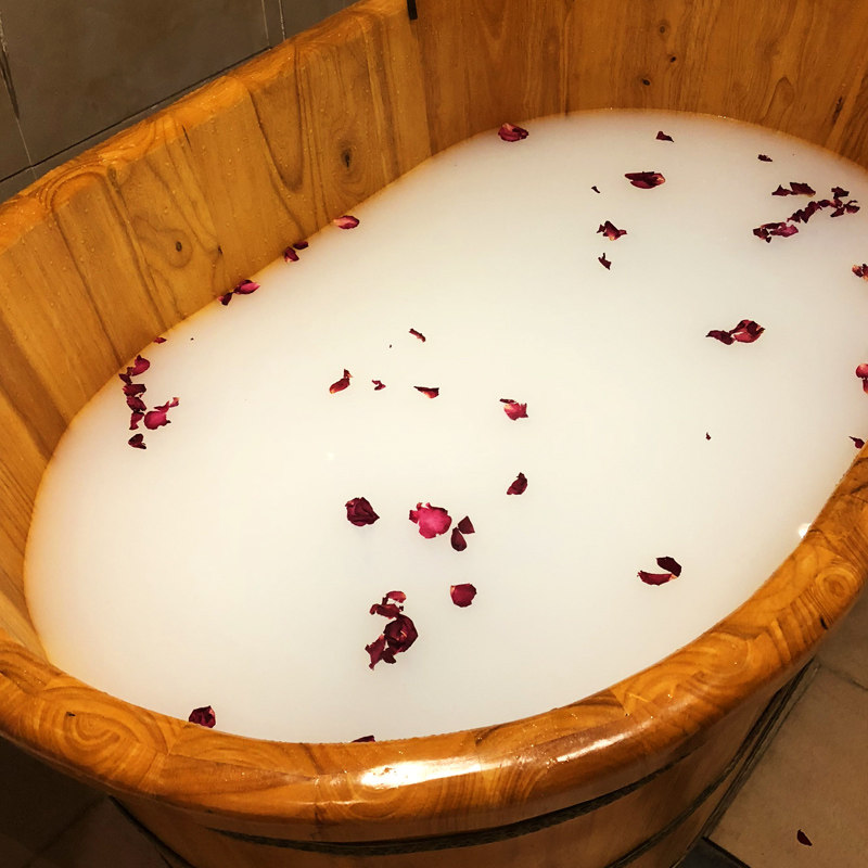 牛奶浴奶泡澡专用袋装家用洗澡全身嫩肤spa浴液