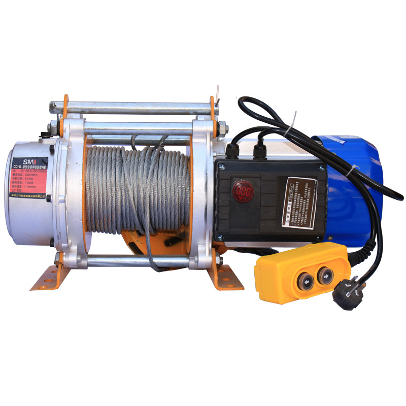 车载吊机12v24v车载电动一吨吊小型吊运机220v家用手摇起重随车吊