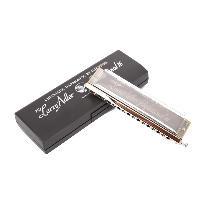 德国原装进口hohnerlarryadlerla1616孔半音音阶口琴口琴