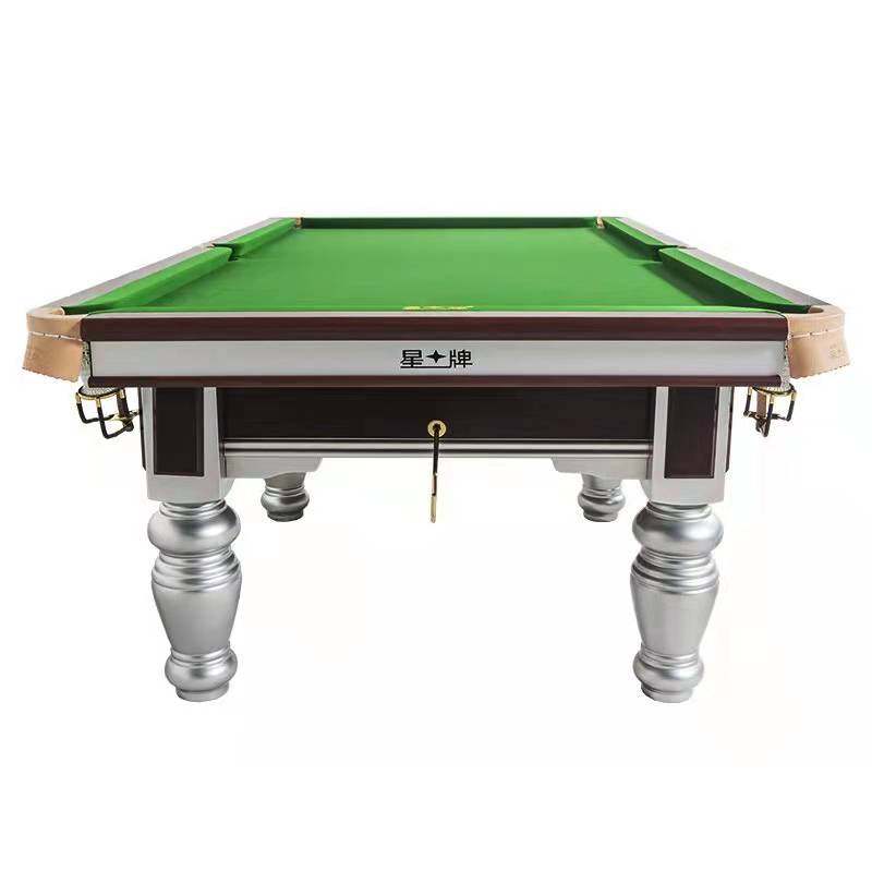台球桌厂家直销星牌标准成人中式钢库球台xw1179a台球桌