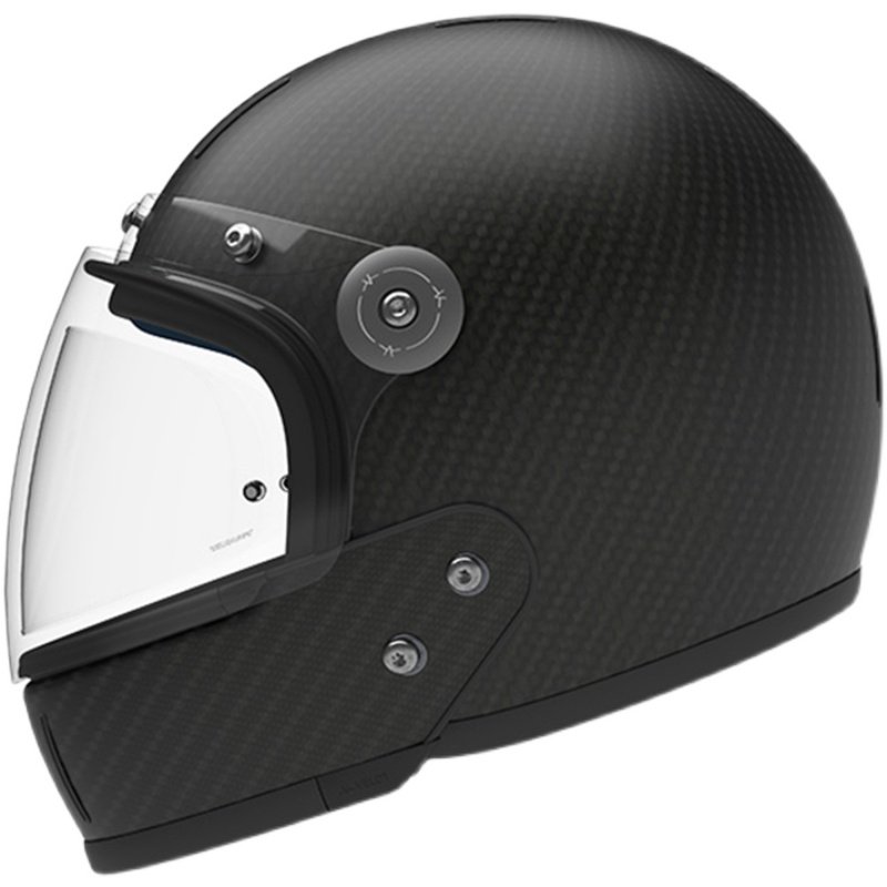 veldt碳纤维哈雷摩托车复古头盔凯旋拿铁杜卡迪全盔摩托车头盔