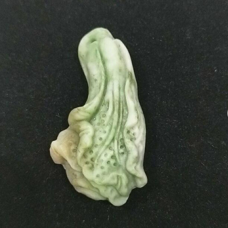 独山吊坠南阳独玉老料原石挂件挂绳冰绿天然颈饰