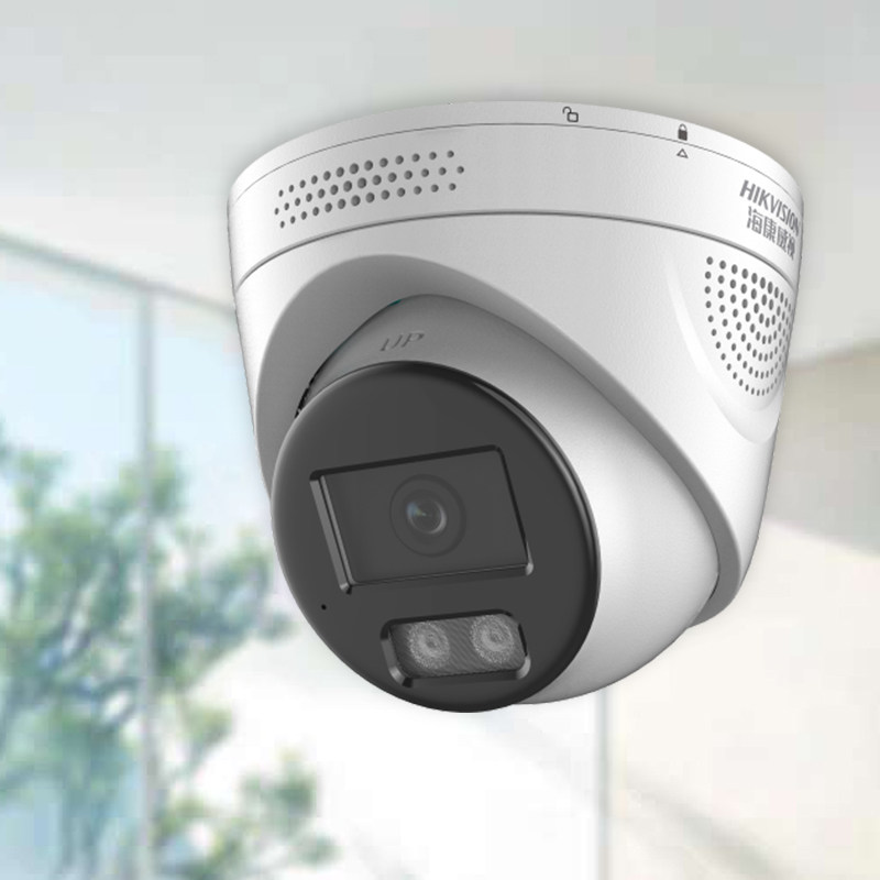 海康威视星光800万poe摄像头网络4k监控机器ds-2cd3386fwdv2-is家用