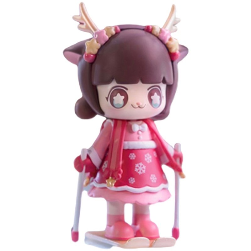 现货kimmymiki圣诞奇妙心愿夜盲盒手办礼物送女孩公仔摆件铃铛