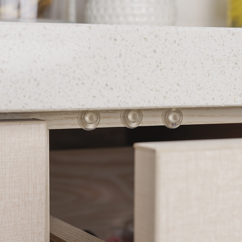 防撞胶粒柜门家具硅胶静音透明缓冲组合防撞胶粒