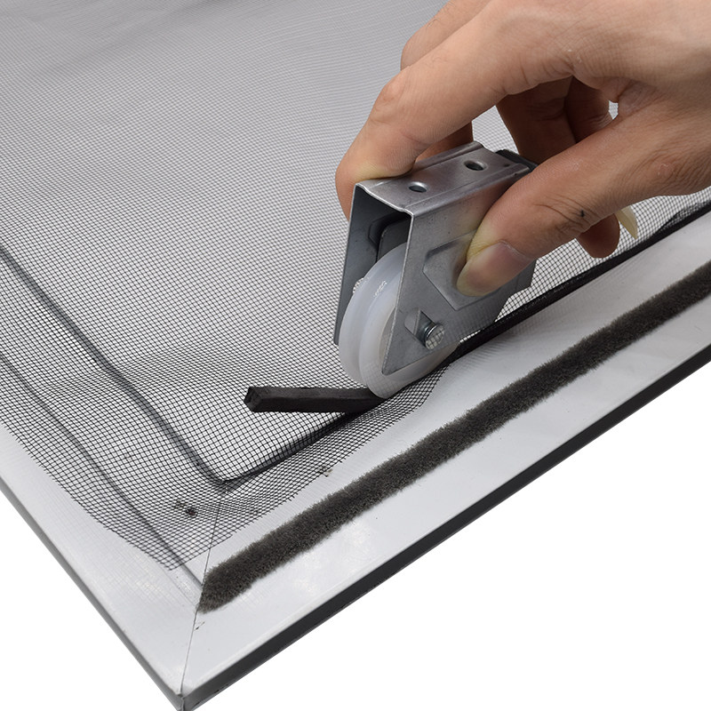 压条固定纱窗窗纱泡沫网自窗户配件50根工具压条