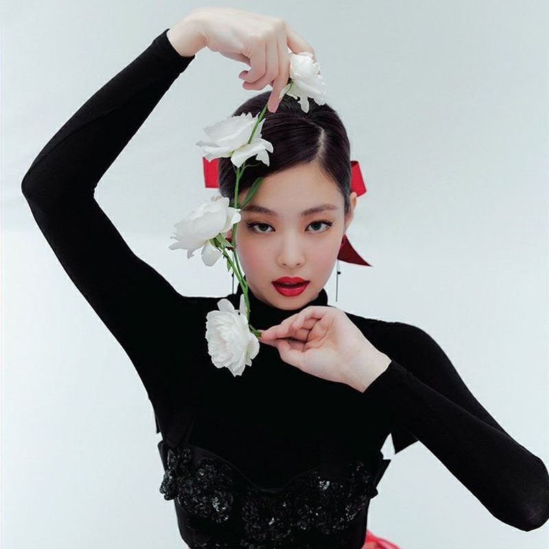 发饰金智jennie同款蝴蝶蝴蝶结结发绳发圈少女发卡发饰