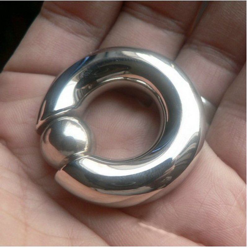 阴环穿孔万能pa男人粗杆弹簧乳环新款钛钢耳环