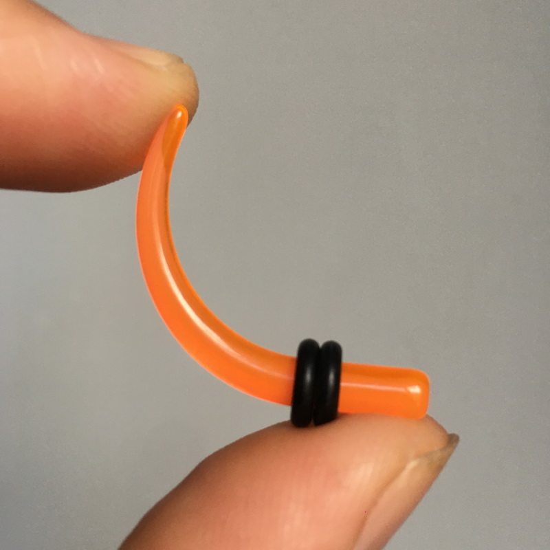 pa穿刺脐环器阴环扩耳尖锥树脂韩版饰品性感其它首饰