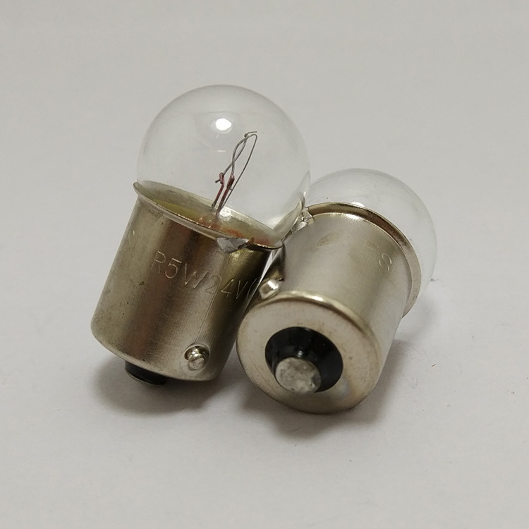 e13 24v r5w 佛山照明汽车角柱机床报警单尾卡口灯泡 g18 fsl 291